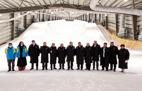 中国商业联合会商业创新工作委员会郭正光一行调研崇礼